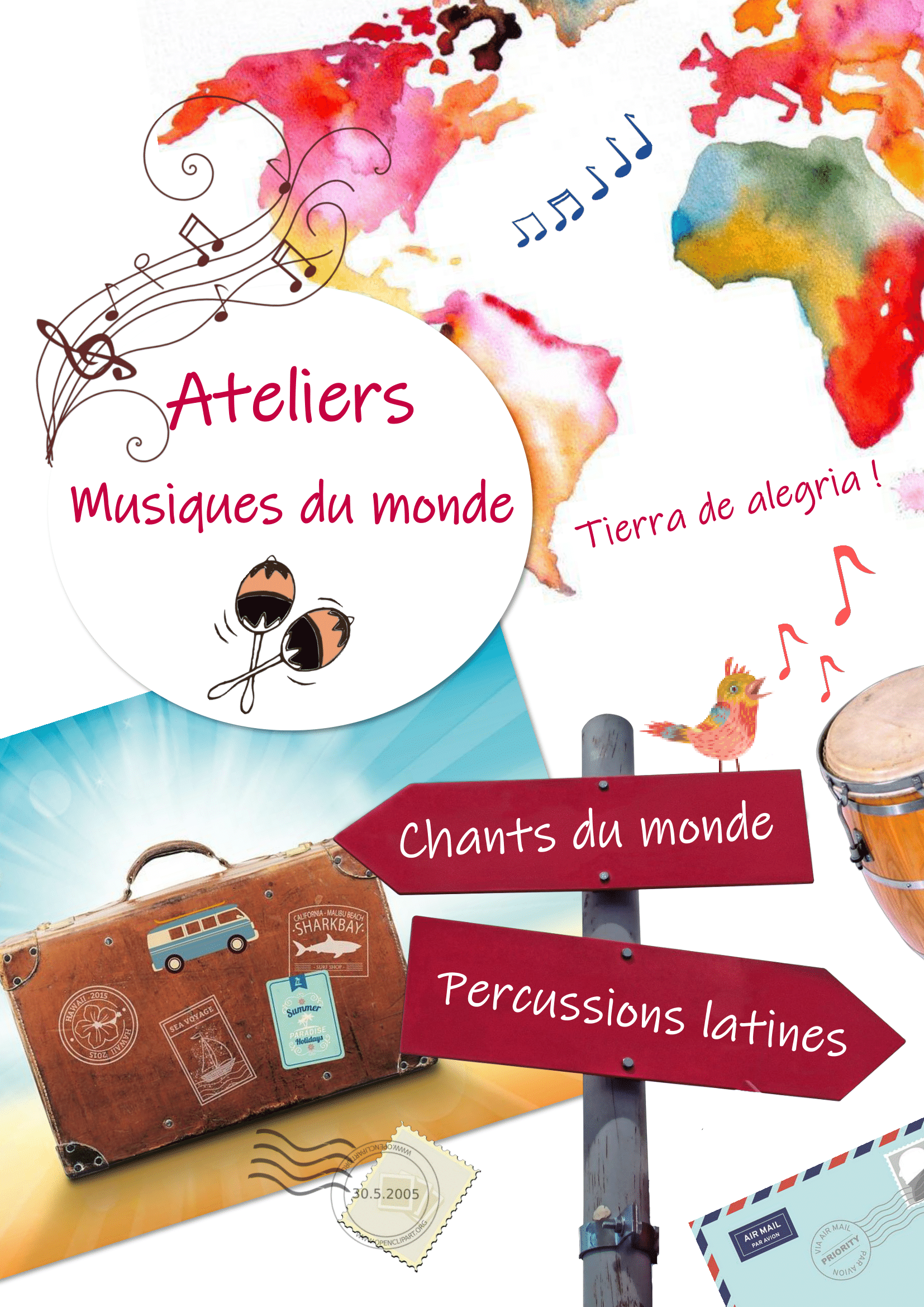 Affiche musique du mpnde